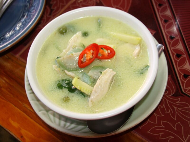 Thai curry soup