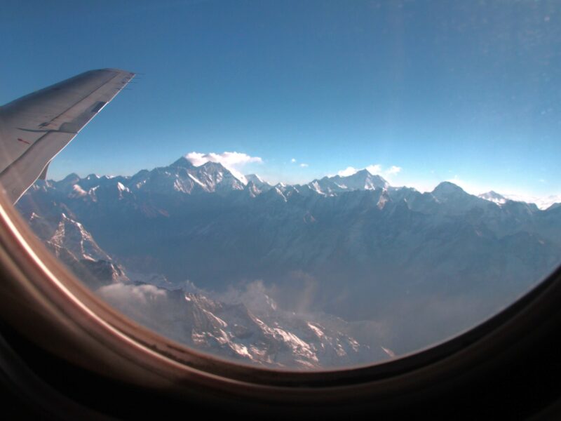 Scenic flight Everest