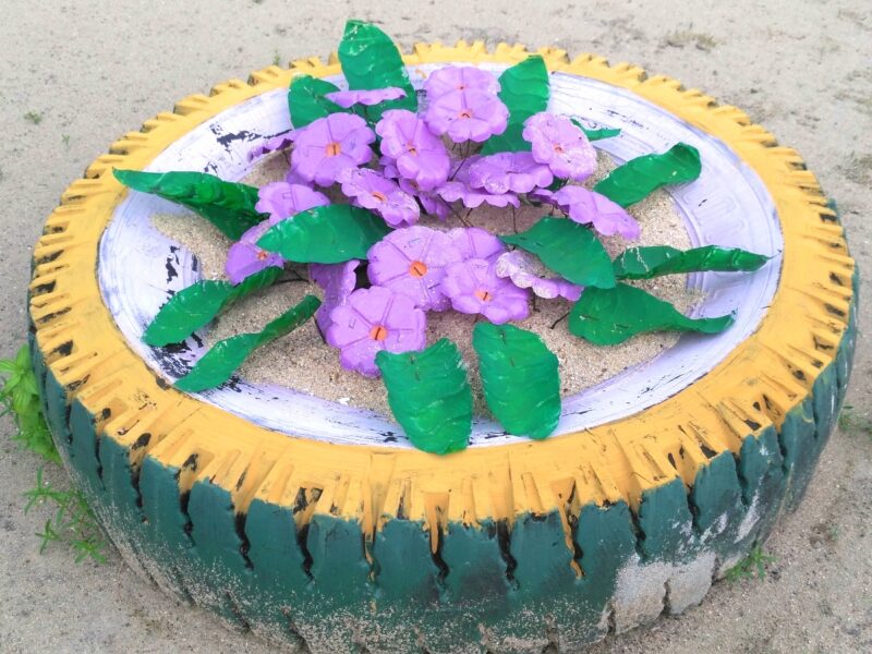 riutilizzo creaivo plastica libaran island borneo