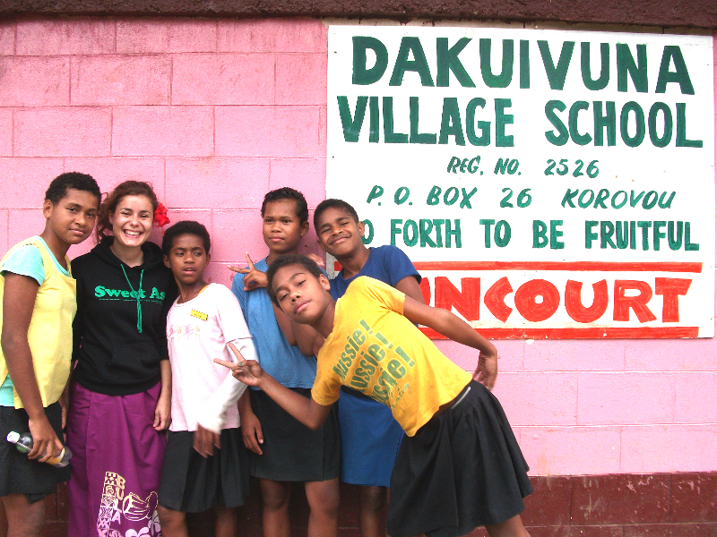visita ad una scuola alle fiji