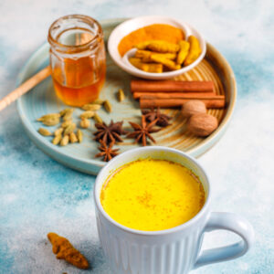 golden milk latte dorato